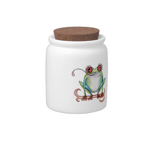 'Aggie' the red eyed tree frog Cookie Jar