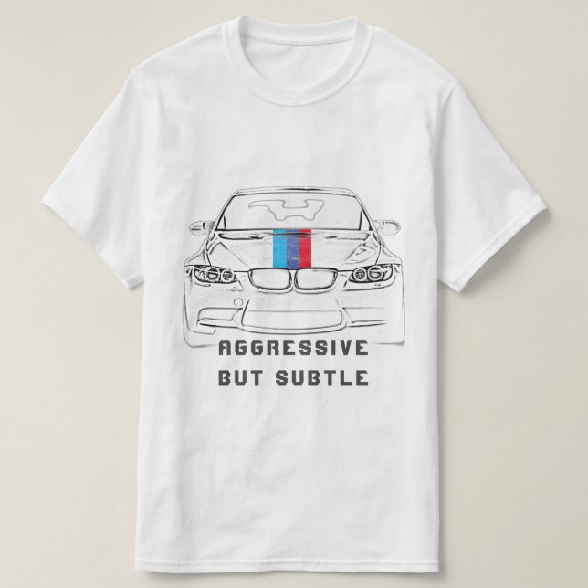 Aggressive But Style Car Men T-Shirt  (Design Front)