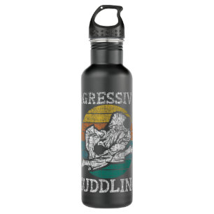Aggressive Cuddling - Brazilian Jiu Jitsu MMA BJJ Stainless Steel Water Bottle
