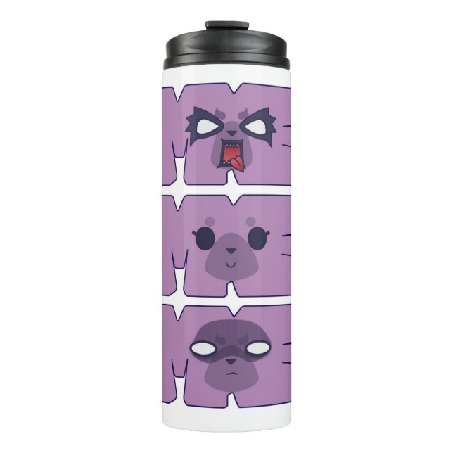 Aggretsuko! Faces Thermal Tumbler (Front)