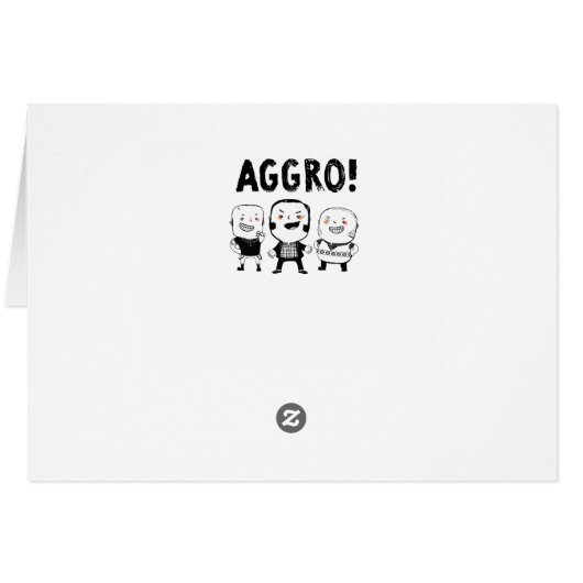 AGGRO Boys don't fear! (Back Horizontal)