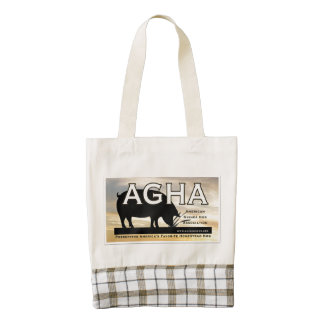 AGHA Tote-color logo Zazzle HEART Tote Bag