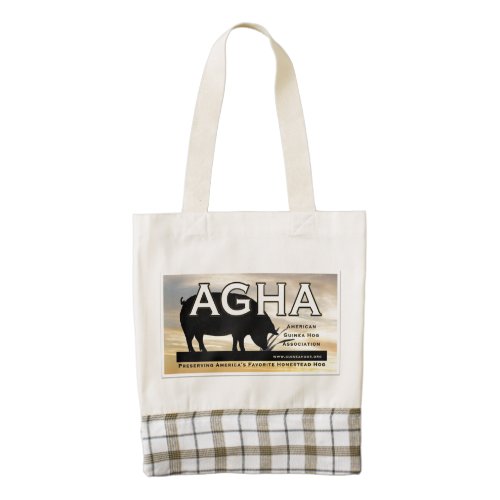 AGHA Tote_color logo Zazzle HEART Tote Bag