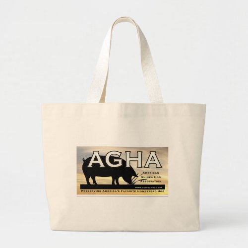 AGHA Tote with Color Logo