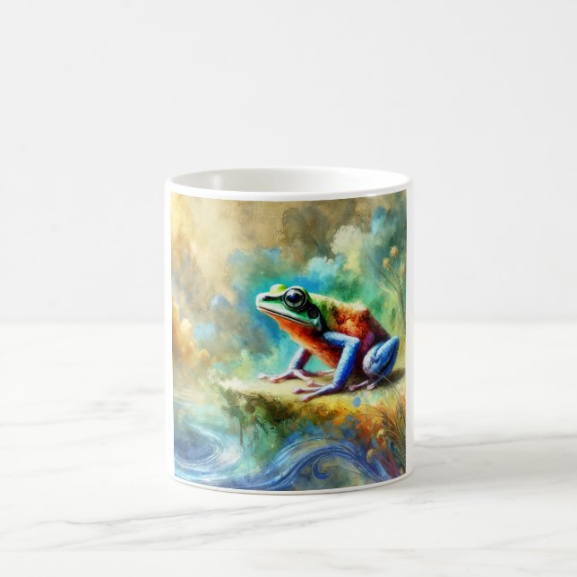 Agile Frog 310724AREF150 - Watercolor Coffee Mug (Center)