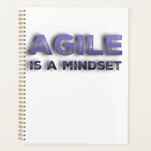 Agile is a mindset planner