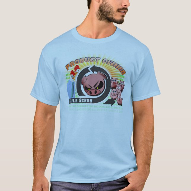 Agile Scrum Product Owner T-Shirt (Front)