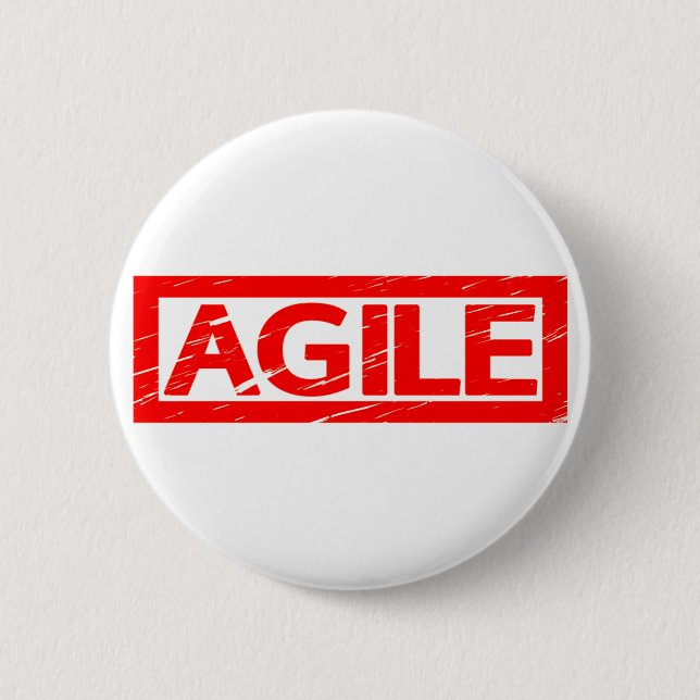 Agile Stamp Button (Front)