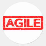 Agile Stamp Classic Round Sticker