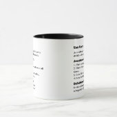 Agile user story mug for office fun (Center)