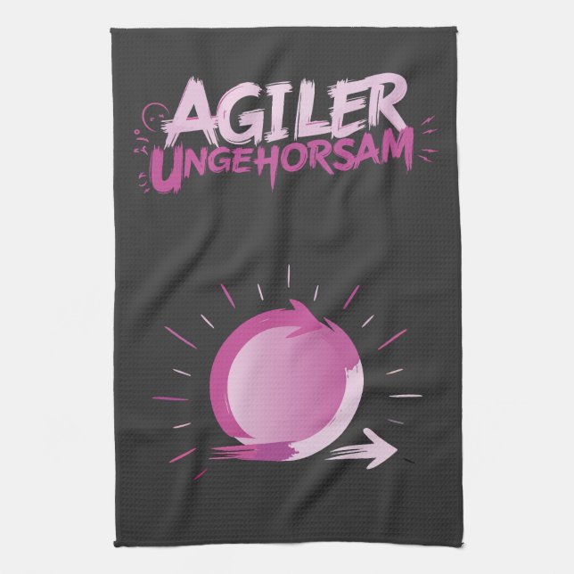 Agiler Ungehorsam Kitchen Towel (Vertical)