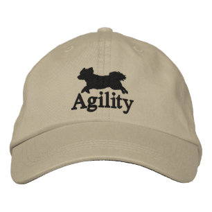 Agility Bichon Frise Embroidered Hat