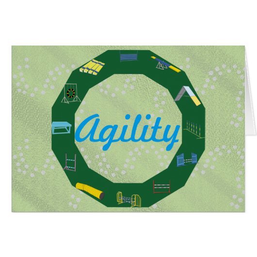 Agility Circle Cards (Front Horizontal)
