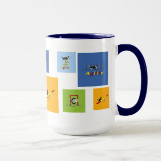 Agility dogs mug