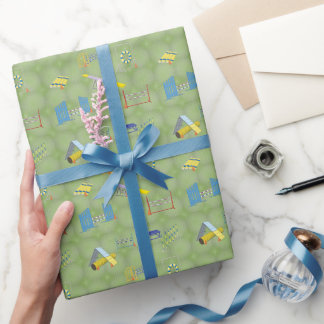 Agility equipment wrapping paper