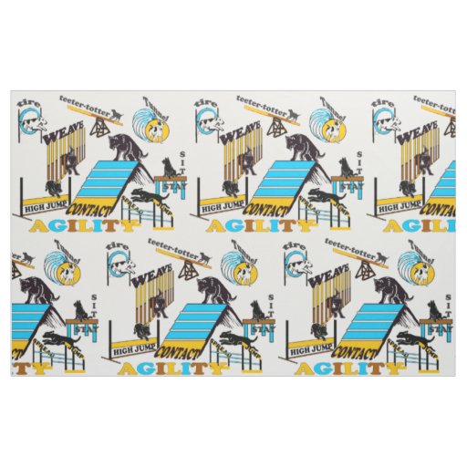 Agility Fabric for dog lovers