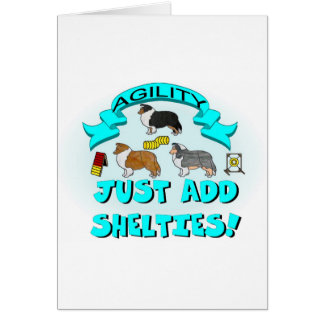 Agility - Just Add Shelties Cards