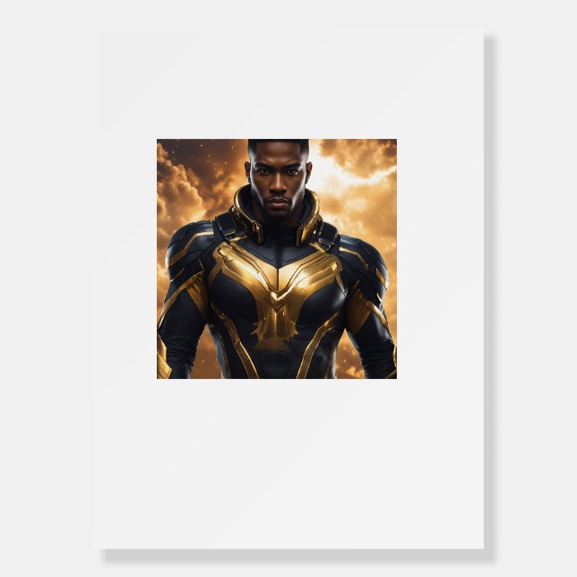  Agility Master Superhero  Foam Board (Front)