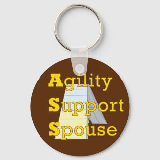Agility Support Spouse 1 Keychain