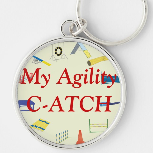 Agility Title Keychain (Front)