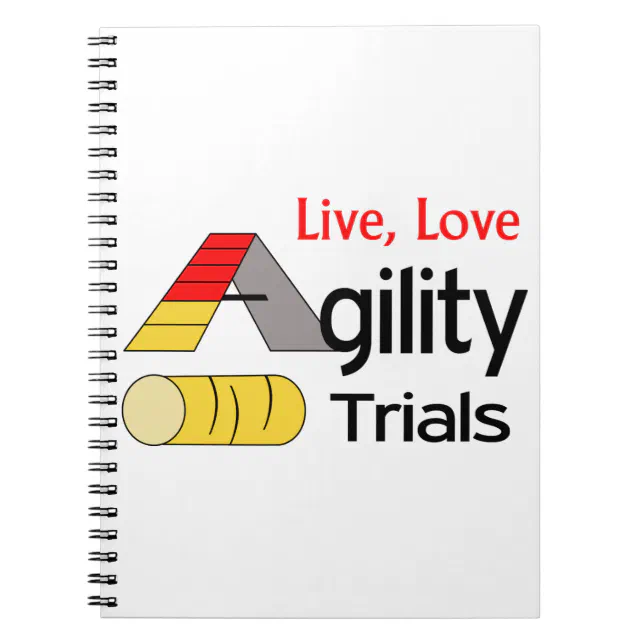 Agility Trials Notebook | Zazzle