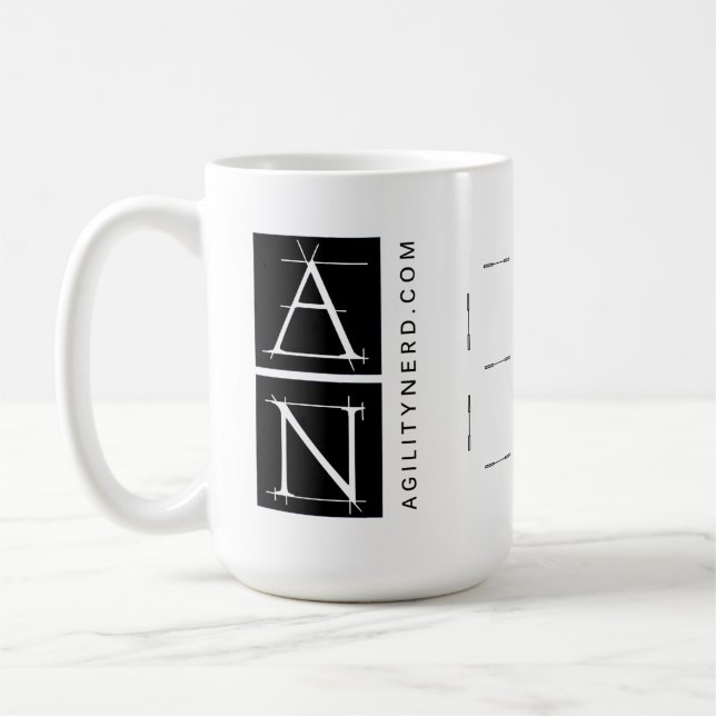 AgilityNerd "Double Box" Mug (Left)