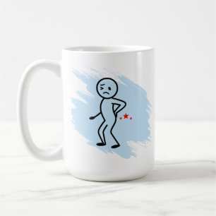 Aging Back Pain Humor Custom Condition Coffee Mug