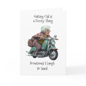 Aging Humor Between Friends Card