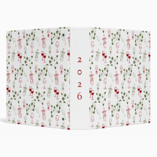 Aging Like Fine Wine 3 Ring Binder