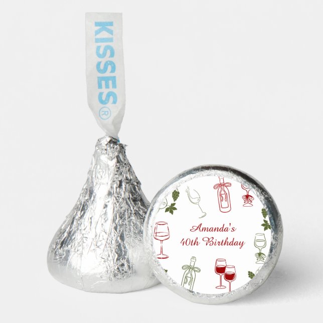 Aging Like Fine Wine Hershey®'s Kisses® (Front)