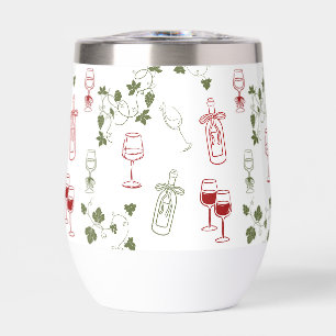 Aging Like Fine Wine Thermal Wine Tumbler