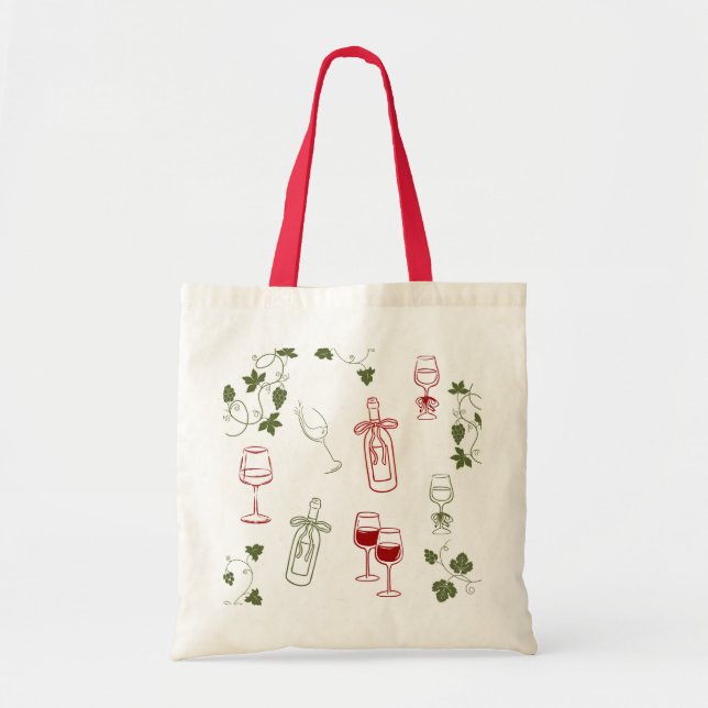 Aging Like Fine Wine Tote Bag (Front)