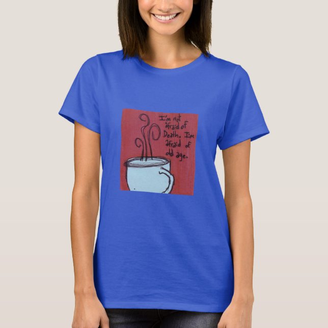 Aging's Haunting Echo: Fear of Growing Old T-Shirt (Front)