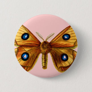 Aglia Tau Butterfly Pinback Button