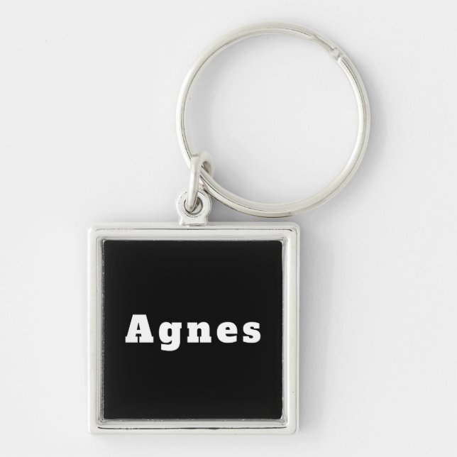 Agnes Keychain (Front)