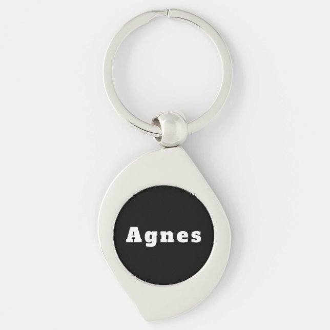 Agnes Keychain (Front)
