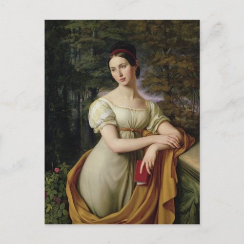 Agnes Rauch  1825 Postcard