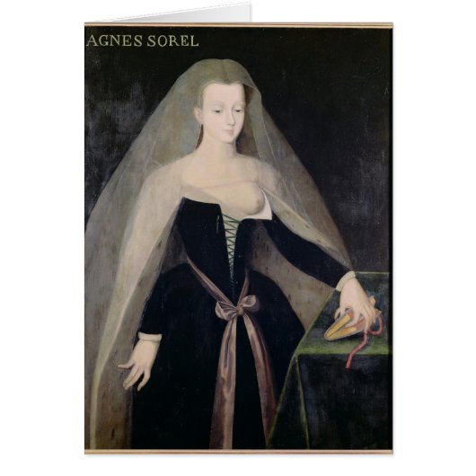 Agnes Sorel Favourite of Charles VII (Front)