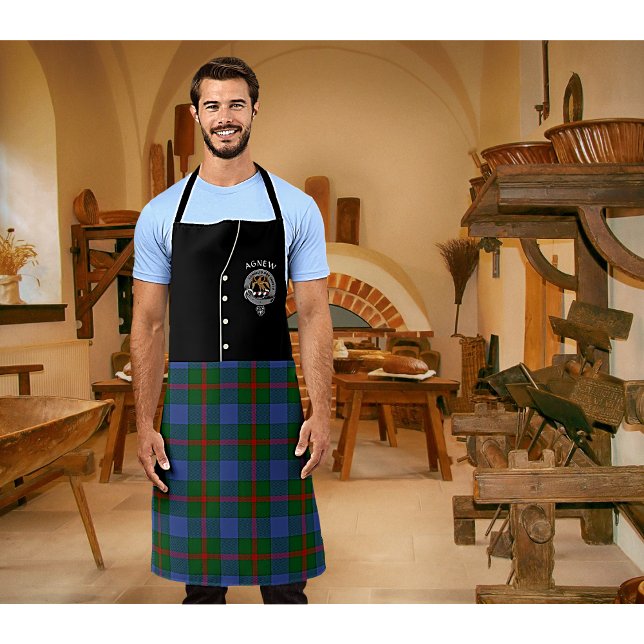 Agnew Clan Badge & Tartan Kilt Apron (Creator Uploaded)