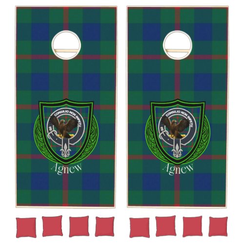 Agnew Scottish Clan Tartan Crest
