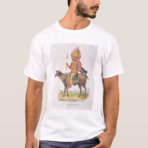 Agni, God of Fire, engraved by Charles Etienne Pie T-Shirt