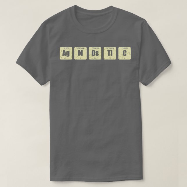 Agnostic T-Shirt (Design Front)