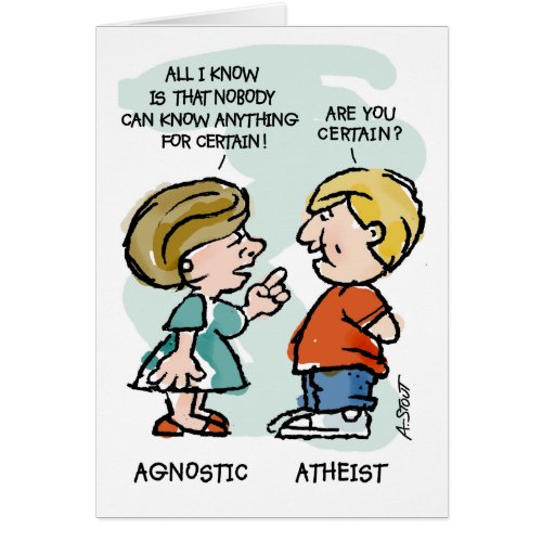 Agnostic vs Atheist