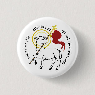 Agnus Dei Button