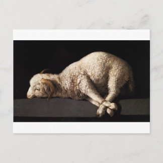 Agnus Dei by Francisco de Zurbaran Postcard