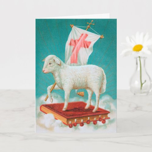 Agnus Dei  Christian Paschal Lamb Generic Card
