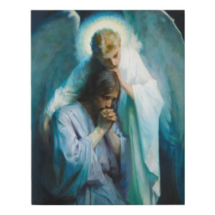 Agony in the Garden, 1898 by Frans Schwartz Faux Canvas Print