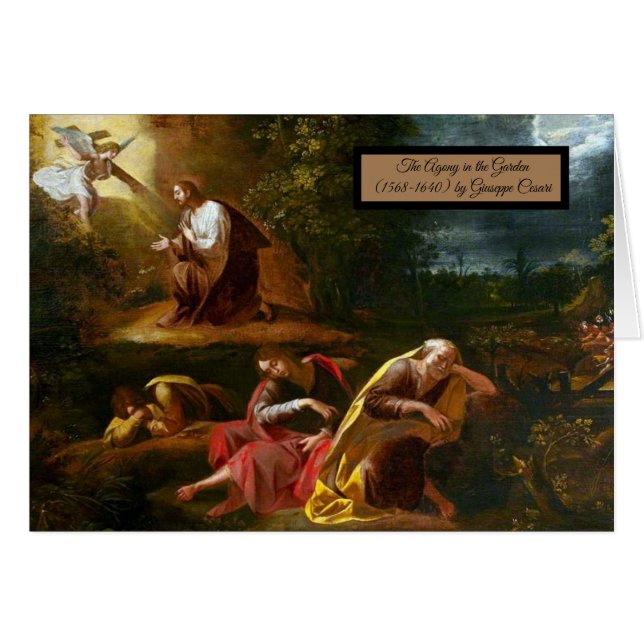 Agony in the Garden Cards (Front Horizontal)