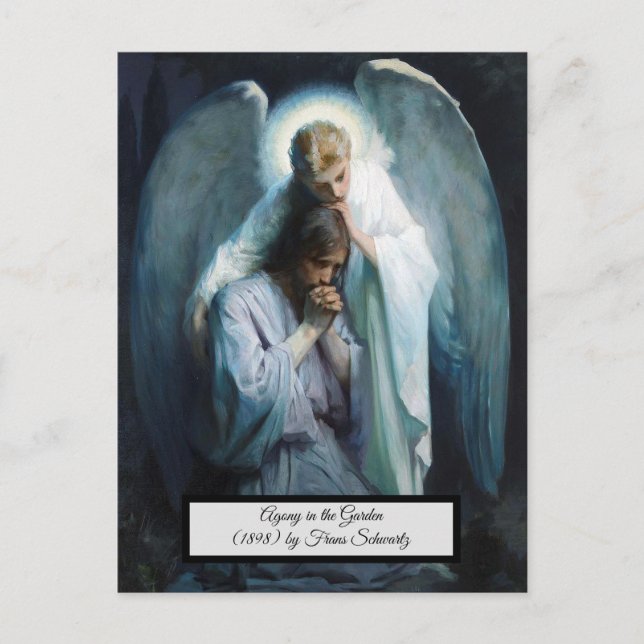 Agony in the Garden Jesus Christ Postcard (Front)
