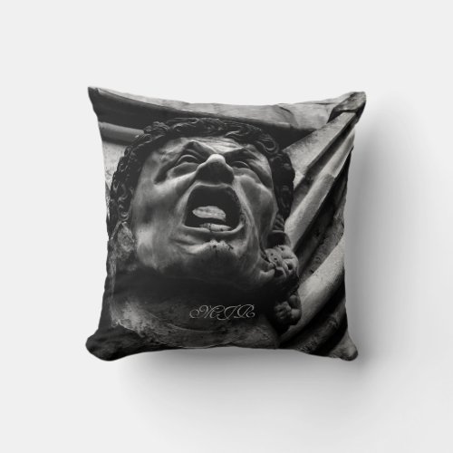 Agony of the Biting Imps Gothic_style Throw Pillow
